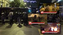 В центре Афин начались беспорядки из-за визита Обамы (видео)
